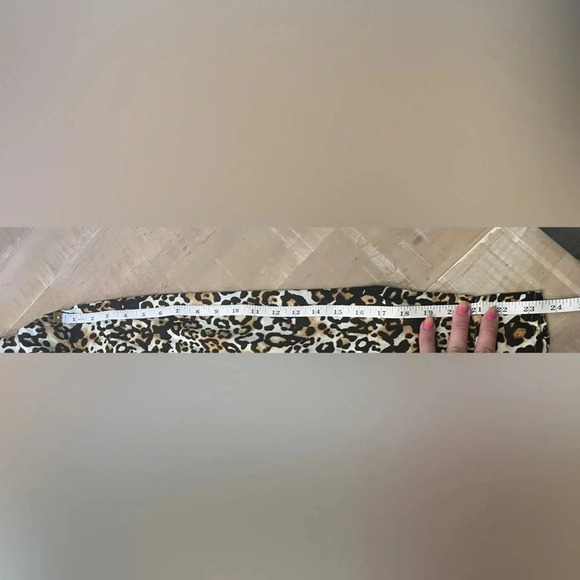 NWT TALBOTS CLASSIC COTTON SHIRT - LEOPARD 1X - Picture 7 of 11